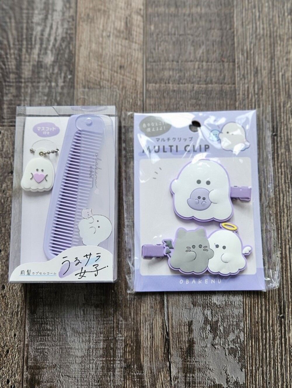 Obakene Comb, Clips